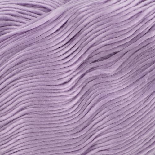 Loops & Threads Facets Yarn - Yarn for Knitting, Crochet, Weaving, and Arts & Crafts - Purple, Acrylic, 3.5 oz