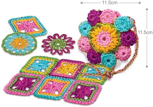4M Easy-to-Do Crochet Kit - DIY Knitting Set for Beginners & Kids Ages 8+