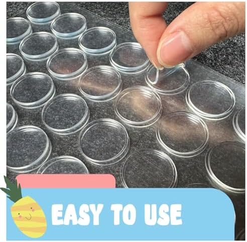 D-NYX Double Sided Tape Sticky Dot Removable Putty No Trace Clear Sticky Tack Waterproof Stickers for Festival Decoration Picture Hanging Museum Wax Gel, Earthquake Putty Hanging Strips Mounting Dots