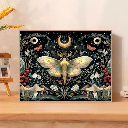Reivworl Butterfly Diamond Art Kits for Adults Beginner 12×16 inch