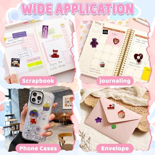 40 Sheets Japanese Sticker Book 2pcs Vintage Animal Technology Scrapbook Journal Stickers Cute Korean Stickers for Journaling Scrapbooking Planner Kawaii Sticker for Kid Adult DIY Cartoon Cosmtic Book