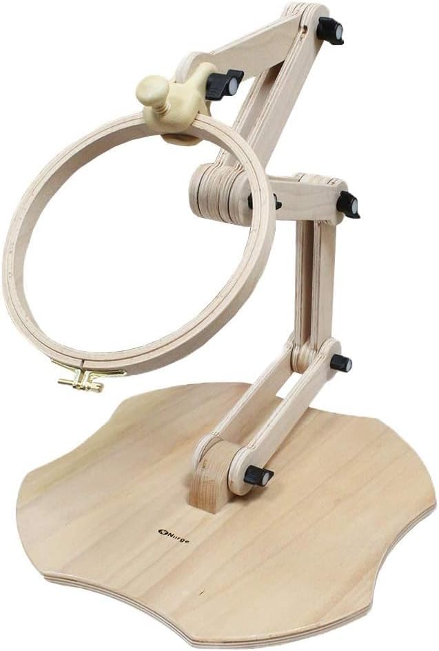 Nurge Large Legged Embroidery Seat Stand with Classic Head 38 Inch Height