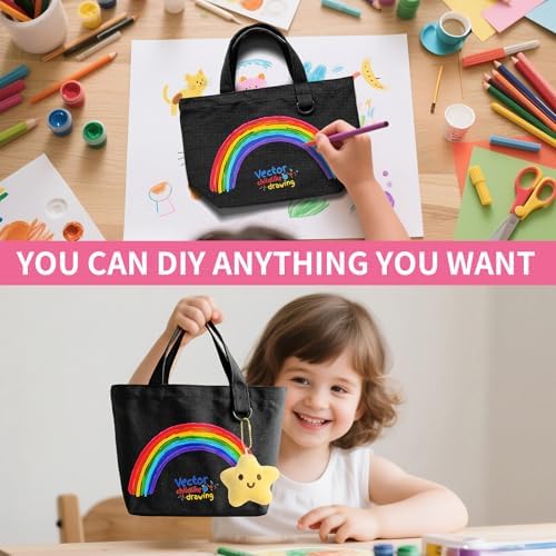 1 | 12 | 24 Pack Small Canvas Tote Bags, Mini Tote Bags Bulk for Women, DIY Blank Reusable Cute Sublimation Tote Bag