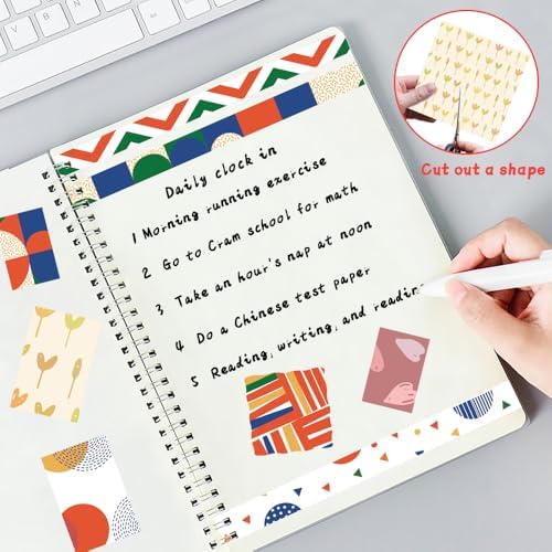 6x6" Cardstock Single Sided Scrapbooking,Craft Decorative Scrap Book Paper | 160gsm,24-Sheet 12Patterns Colored Paper,Junk Journal Supplies,Vivid Origami Papers DIY Craft Gift Wrapping Album.Sweet Love