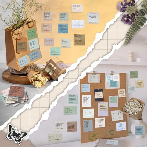 240PCS Vintage Motivational Quote Stickers