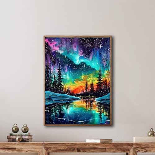 Diamond Art Kits for Adults Starry Sky,Diamond Painting Kits 12x16inch