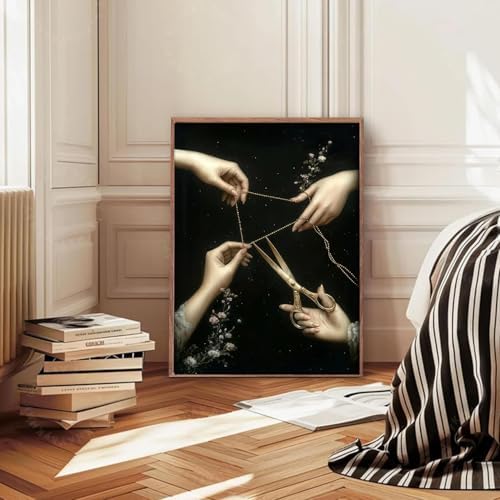 Halloween Diamond Art Kits for Adults Round Diamond Painting 12x16 Inch