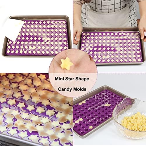 Mini Star Silicone Mold, 112 Cavities
