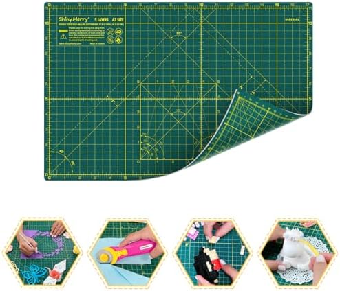 Self Healing Cutting Mat A3 12"x 18" Double Sided Green Mat