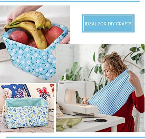 Aubliss 8pcs Fat Quarter Fabric Bundles (100% Cotton - 20'' x 20'')