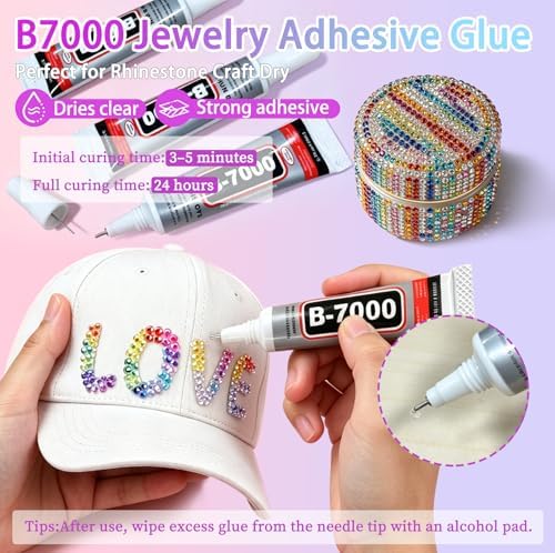 70000PCS Bedazzling Kit 56 Colors Resin Jelly 3MM