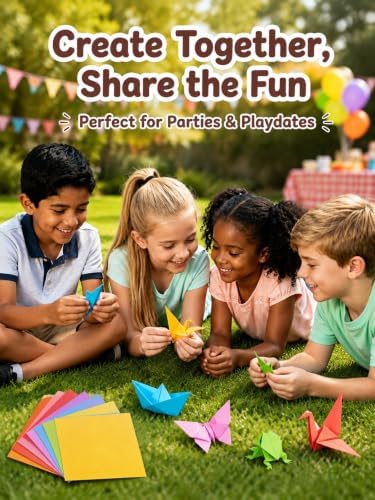 hapray 230 Sheets Origami Paper, 20 Colors 6x6 Double Sided Origami Kids 5+