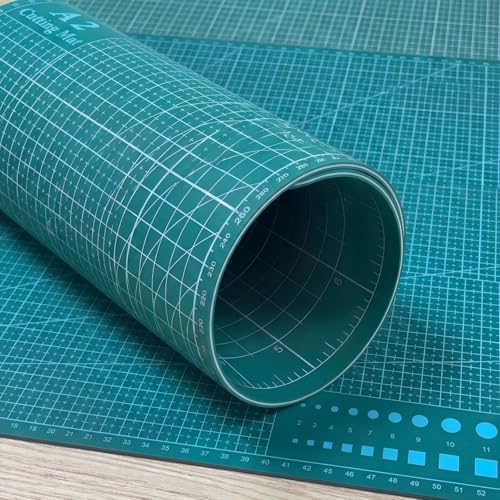 THMINS Self-Healing Sewing Mat, 9"12", Green Cutting Mat,A4