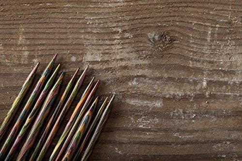 Knit Picks Rainbow Wood Interchangeable Knitting Needles Set - US 4-11