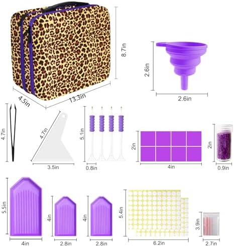 ZORETCO Diamond Art Storage - 240 Containers Diamond Art Kits for Adults