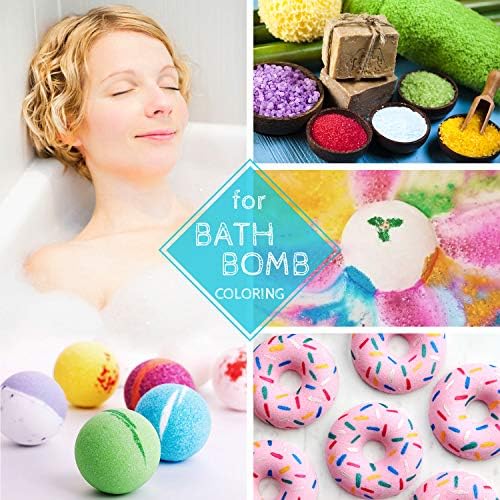 Soap Dye & Colorant - 20 Vibrant Liquid Colors for Soap Making & Bath Bombs