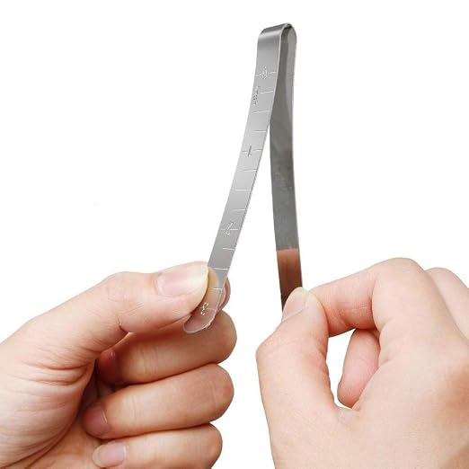 Sewing Clips Set of 20 Stainless Steel Hemming Clips 3 Inches Measurement Ruler