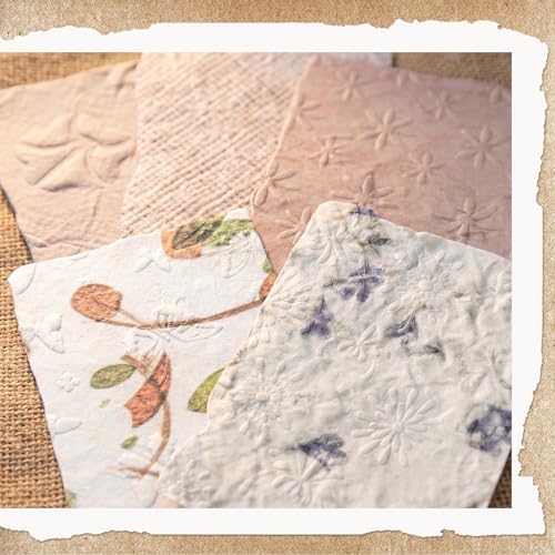 BESARME 192 Pcs Vintage Scrapbook Paper Set, 6 Themes For Journaling