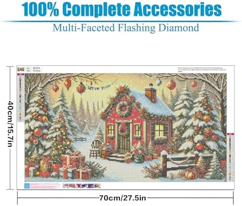 Extra Large Diamond Art Kits for Adults, 5D Diamond Painting Kits 28x16 In