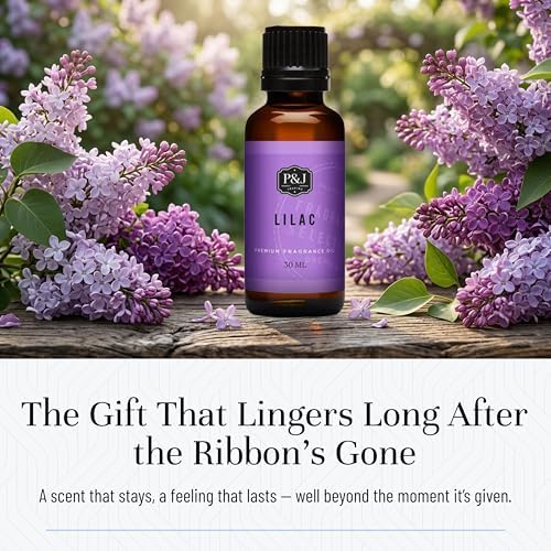 P&J Trading Fragrance Oil | Lilac Oil 30ml - Candle Scents for Candle Making, Freshie Scents, Soap Making Supplies, Diffuser Oil Scents