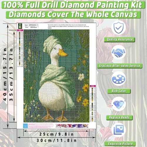2 Pack Diamond Art Kits for Adults DIY Diamond Painting Kits for Adults