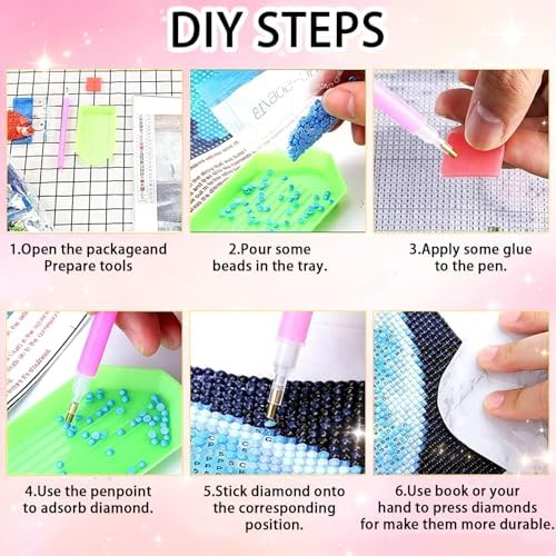 Dragon Diamond Art Kits for Adults, Diamond Painting Kit 12×16 inch
