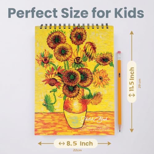 8x11.5 Sketch Book, 2PCS