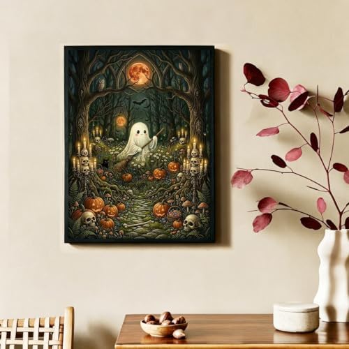 SUHEFAFA Halloween Diamond Art Kits for Adults Beginners 12×16 inch