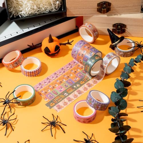 Halloween Ghost Reading Washi Tape for DIY Craft Gift Wrapping