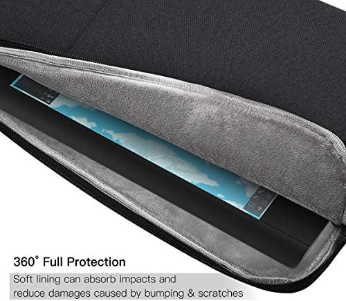Graphics Drawing Tablet Sleeve Case for XP-Pen Artist 13.3 Pro/V2/ Artsit 14/12, Huion KAMVAS Pro 13 GT-133 Carrying Bag(Black)