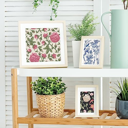 Scrapbook Paper, 24 Sheets 6"×6" 160gsm Single-Sided Patterned Cardstock