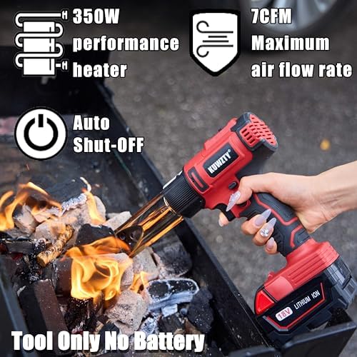 Cordless Heat Gun for Milwaukee M18 Battery (Tool Only, NO Battery)