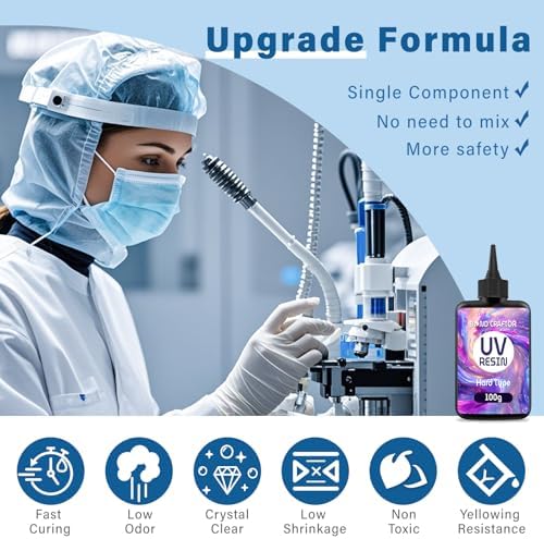 Bond Craftor UV Resin 300g, Hard Type for Jewelry Making
