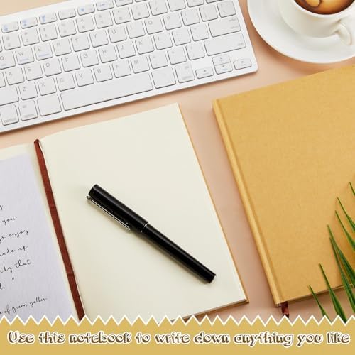 Henoyso 32 Pcs A5 Blank Notebook Journal Hardcover Sketchbook, 8.3 x 5.7 in