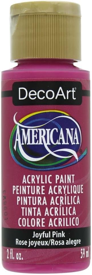Americana Acrylic Paint 2oz-Joyful Pink -DA-395