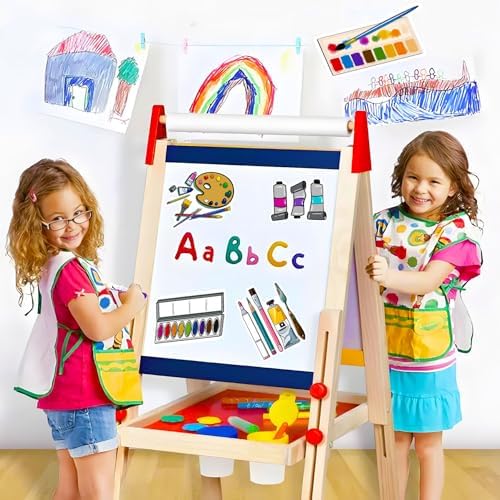 Art Painting Stickers, 100Pcs Paint Palette Stickers Paint Brushes Sticker Pigment Stickers Decals for Laptop Water Bottles Skateboard Luggage Computer, Gifts for Kids Girls Teens