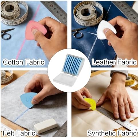 Professional Tailors Chalk Sewing Tailor's Fabric Marker Chalk for Quilting,Sewing Supplies Accessories