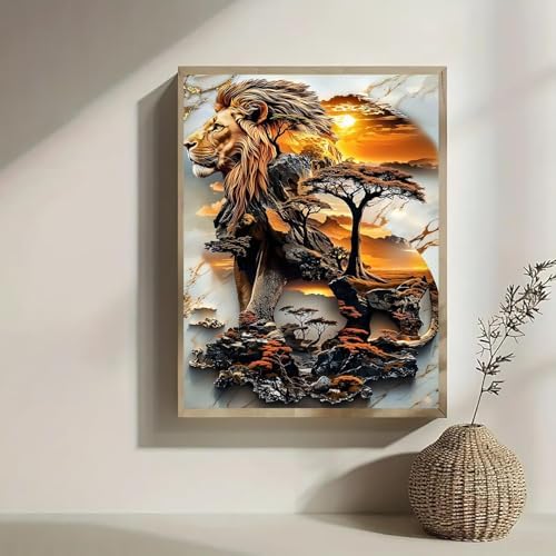 Lophomie Diamond Art Kits for Adults, 5D Landscape Diamond Painting Kits
