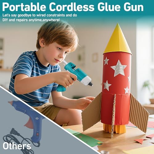 Hot Glue Gun Set Stable Support Base Ideal for Crafts, DIY Arts, Home Repairs