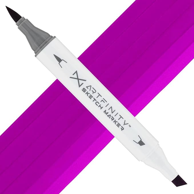 Artfinity Sketch Markers - Sweet Dream V1-5, Vibrant, Professional, Dye-Based Alcohol Markers for Artists, Drawing, Travel, & More