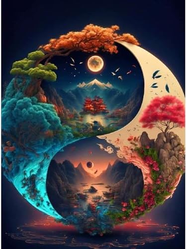 JAKI Tree of Life Diamond Painting Kits for Adults 12x16inch