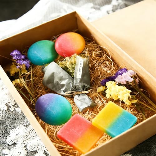 3Pcs 4Cavity Silicone Soap Molds Set | Round/Oval/Square Shapes Handmade Soap Making Non-sticky and Easy to Remove