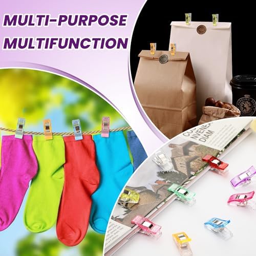 200pcs Sewing Supplies Multipurpose Quilt Clip for Fabric