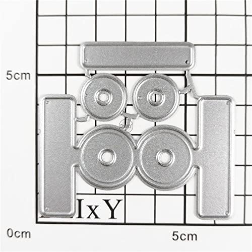 Nice Round Clip Notes Metal Cutting Dies for Card Making