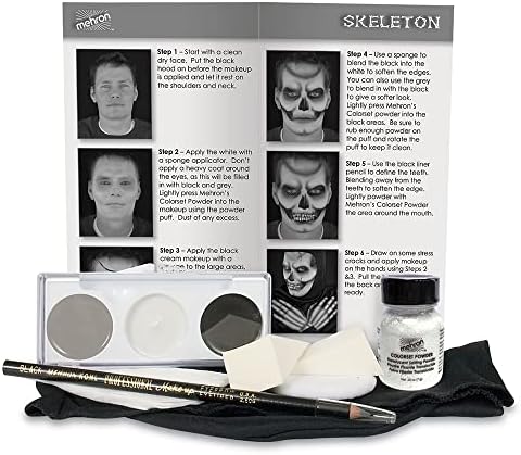 Mehron Makeup Professional Character Kit - SKELETON