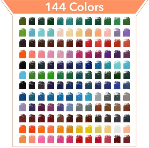 Mr. Pen- Colored Pencils, 144 Pack, Soft Core Professional Color Pencils | Vibrant Shades for Coloring Books, Artists, Kids, Adults & Beginners, Sketching, Shading, Blending & Drawing Supplies