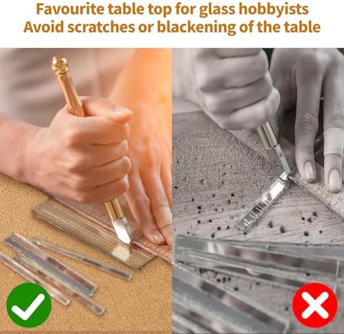 Stained Glass Supplies Heat Resistant Work Surface Cutting Mat