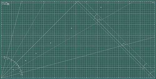 Elan Cutting Mat 36x72 Green, Extra Large Self Healing Cutting Mat 36 x 72 Inch, 5-Ply Craft Board Green, Hobby Board for Sewing and Quiltin