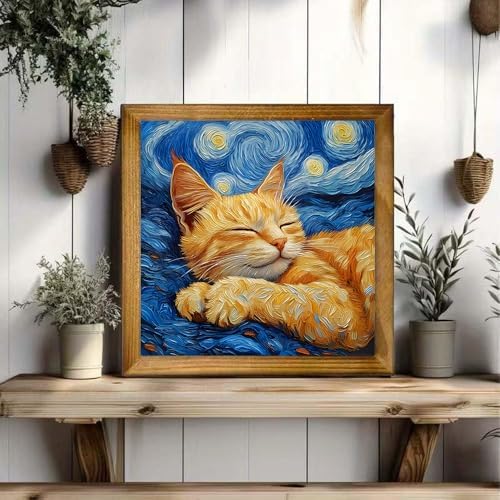 Starry Night Diamond Art Kits for Adult Diamond Painting Kit for Beginner