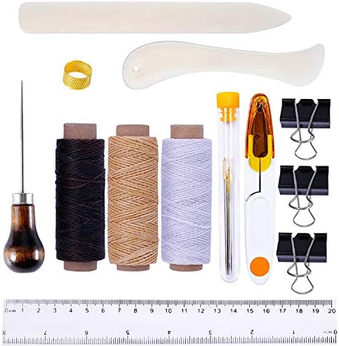 19 Pieces Bookbinding Kit Tools